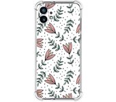 Funda Silicona Antigolpes para Nothing Phone 1 diseño Flores 01 Dibujos
