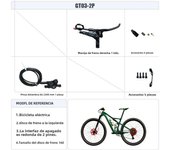 Goodtaste GT03 Power-off Lithium Electric Folding Driving Disc Mountain Scooter Bicycle Caliper Xod Hydraulic Brakes For Bikes