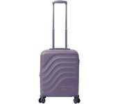 Maleta Trolley rigida Cabina, Modelo Bazy+, 54,5 x 39,5 x 22,5cm, Capacidad 39L, Expandible, Resistente a Impactos, Ruedas 360º, Manija Telescópica, Correas Internas, Candado TSA, Color Montana Grape - Totto España