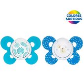 Chicco Chupete Physio Comfort Silicona Niño 6-16 M 2Uds