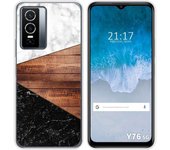 Funda Silicona para Vivo Y76 5G diseño Mármol 11 Dibujos