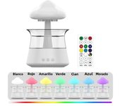 Rain Cloud Night Light humidifier with raining water drop sound and 7 color led light essential oil diffuser aromatherapy