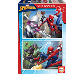Puzzle progresivo 2X48 piezas Spiderman (Educa 18099)