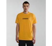 Napapijri S-BOX SS 4 Y1J YELLOW KUMQUAT