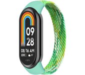 Braided Solo Loop for Xiaomi Mi Band 9 Strap Replacement accessories Elastic Nylon Watchbands correa bracelet for Miband9 8 NFC