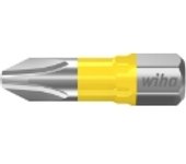 Wiha Juego de bits, bit Y de 25 mm Phillips (PH2), de 25 unid., en caja, de 1/4" (42294)