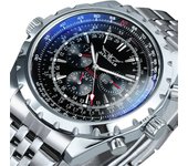 JARAGAR 212 Fashion Men's Automatic Mechanical Watch Waterproof Stainless Steel Calendar Luminous Luxury Business Man Watches