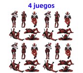 Deadpool & Wolverine Figure Deadpool 3 Figure Cool Cute Movie Figure Toy Doll Model Plush Decoration For Kid Birthday Gifts