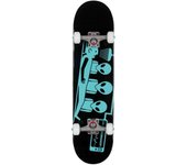 ALIEN WORKSHOP ABDUCTION BLACK-TEAL 7.5" SKATE COMPLETO