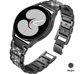 Diamond strap for Samsung Galaxy Watch 7/6/4/Classic/5/pro/Active 2 40mm Metal 20mm 22mm link Bracelet huawei gt 4-2e-3-pro band