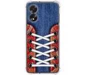 Tumundosmartphone Funda Silicona Antigolpes para Oppo A18 diseño Zapatillas 11 Dibujos