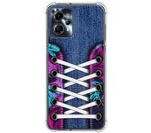 Funda Silicona Antigolpes para Motorola Moto G13 diseño Zapatillas 06 Dibujos