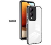 3 in 1 Full Body Protection Transparent Phone Case for VIVO V29 V27 V25E V25 Y75 Y55 Y36 Y33S Y30 Y22 Y21 Y17S Y16 Y02 T1X 5G 4G