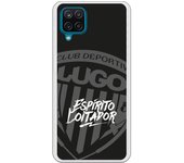 Funda original compatible con Samsung Galaxy A12 5G - Lugo Negro Espirito Loitador