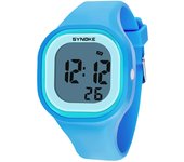 Women's Digital Watch Jelly Silicone Material SYNOKE Brand Waterproof Watch Sports Multifunction Alarms Watches Ladies