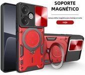 Case For Xiaomi Redmi Note 13Pro Plus13c Xiaomi 14pro 14 Magnetic rotating sliding camera 360 Rotate Kickstand Case Cover