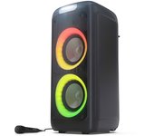 Sharp ps-949 bt boombox usb/aux lichtshow schwarz