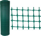 Malla plástica 330 g - 12x12 mm - 1x30 m - Verde