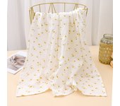 New Print Baby Cotton Swaddle Wraps 100% Muslin Cotton Blankets For Infants Bedding  Cover Newborn Soft Bath Towels