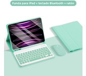 For iPad Keyboard Case For iPad 2024 iPad Air 11-in 13-in M2 Pro 11-in 13-in M4 Pro 11 12.9 10.2 9/8/7th 10.5 9.7 Air 3 2 Case