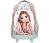 Depesche TopModel Summer Feeling Mochila Escolar Trolley Rosa y Verde 13305