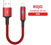 0.25m Portable Ultra Short USB Fast Charging Cable For iPhone 14 Xiaomi Oneplus 3A Phone Power Bank Dedicated Type C Micro Cord
