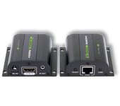 Techly IDATA EXT-E70I extensor audio/video Transmisor y receptor de señales AV Negro