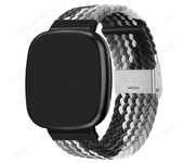 Braided Solo Loop Strap for Fitbit Versa 3 4 Band Adjustable Nylon Sport Watchband Bracelet for Fitbit Sense 2 Bands Watchband
