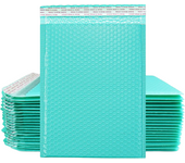 Pacakging Bags For Small Bussines Clothes Clear Gifts Waterproof Dry Packing Bag 10PCS Buble Envelope Green Teal Shipping Mailer