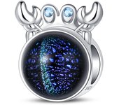 Summer 925 Silver Color Shell Pearl Fishtail Luminous Ocean Series Charms Beads Fit Pandora 925 Original Bracelets DIY Jewelry
