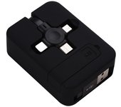 2 first generation macaron retractable storage brackets 3-in-1 charging cable 1-to-3 data cables