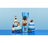 Portable Fruit Juice Blenders Summer Personal Electric Mini Bottle Home USB 4 Blades Juicer Cup Machine For Kitchen