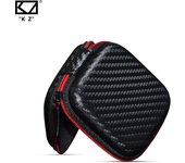 KZ QKZ TRN Earphone Holder Case Storage Carrying Hard Bag Box Case Earphone Headphone Accessories Earbuds Memory Card USB Cable