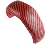 Car Gear Head Shift Knob Sticker for Peugeot 308 308S 408 AT Gear Knob Protector Carbon Fiber Cover Trim Accessories