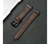 Quick fit Leather Band for Samsung Galaxy Watch 6 5 4 40mm 44mm watch 5 pro 45mm for 6/4 classic 43mm 47mm 42mm 46mm Watch Strap