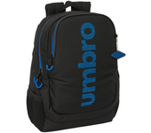 Mochila Adaptable a Carro Umbro "Jet Black" 32X44X16Cm (Safta 612537665)