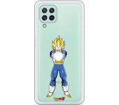 Funda original compatible con Samsung Galaxy A22 4G - Dragon Ball Z Vegeta Energia