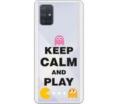 Funda compatible con Samsung Galaxy A71 - Keep Calm And Play