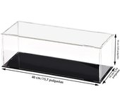 Clear Acrylic Display Case Dustproof Toy Car Trucks Vans Model Box Collection Storage Countertop Show Box