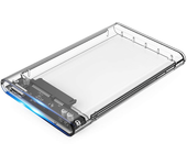 CAJA EXTERNA SCT-2533 2.5- COOLBOX TRANSPARENTE USB 3.0