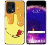 Funda Silicona para Oppo Find X5 Pro 5G diseño Helado Vainilla Dibujos