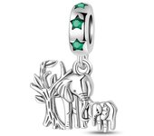 925 Silver Red Apple Green Spirit Snake Pendants Pink Robot Camera Charms Beads Fit Qikaola 925 Original Bracelets DIY Jewelry