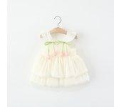 0-3 Year Old Baby Girl Princess Dress, Summer New Sweet Tulip Children'S Sleeveless Clothes Suitable For Wedding Parties