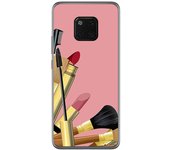 Tumundosmartphone Funda Gel Tpu para Huawei Mate 20 Pro Diseño Brochas Dibujos