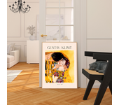Gustav Klimt Flower Garden Sunflowers Self-adhesive Art Poster Whitepaper Prints Posters Artwork Home Decor