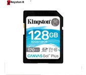 Kingston Canvas Go! Plus SD Card 256GB 128GB 64GB memory card Class10 cartao de memoria SDHC SDXC 4K video carte sd For Camera
