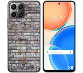 Funda Silicona para Huawei Honor X8 diseño Ladrillo 02 Dibujos