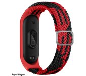Bracelet for Mi band 6 7 Strap Elastic adjustable Nylon Braided Miband4 miband 5 correa Wristband for xiaomi Mi band 4 3 5 6 7
