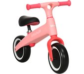 AIYAPLAY Bicicleta sin Pedales para Niños de 18-36 Meses Bicicleta de Equilibrio con Asiento Ajustable en Altura Carga 25 kg 67,5x32x44 cm Rosa