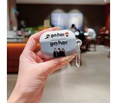 New Shockproof Protective Glossy HD Hard PC Earphone Cover-P-Potters-Case For AirPods 1 2 3 4 Pro Pro2 with H-Harrys-Metal Hook